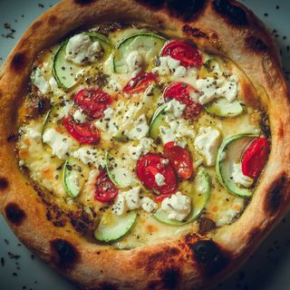 Zucchine pizza