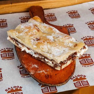 Pizza con Nutella e Philadelphia