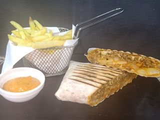 Tacos Viande Hachée+ frites 