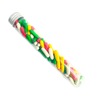 Tubo Chuches Pildoras Regaliz 110Ml.