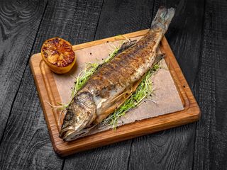 Biban de mare la grătar