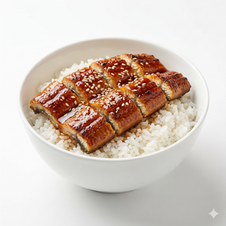 Arroz Blanco Con Anguila