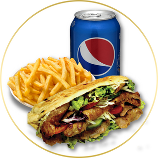 pan de pita para 3 personas