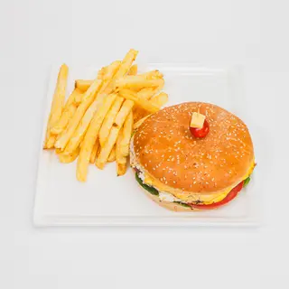  Egg Cheese burger   