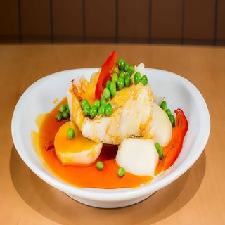 Merluza A La Gallega Con Patata Cocida