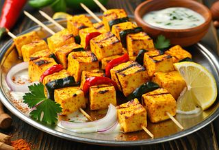 Panner Tikka Shashlik