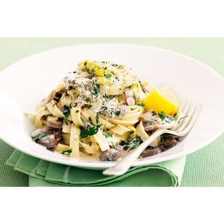 Fettuccine Mix Mushrooms (V)