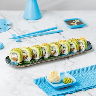 Avocado Fried Salmon