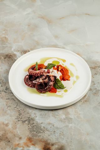 Восьминіг з коренеплодами (330г)