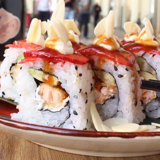 Tempura salmon - 8 pezzi