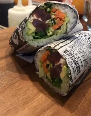 Burrito tuna