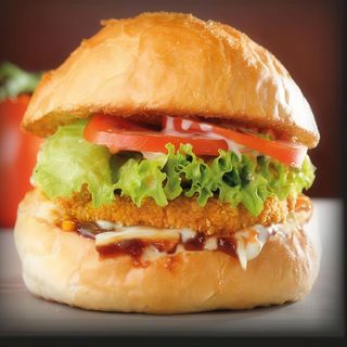 Hamburguesa De Crispy Chicken