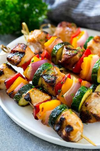 Chicken skewers 