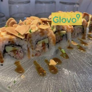 Aburi Salmón Roll (8 Pzs.)