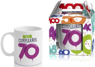 Taza 70 Cumpleaños