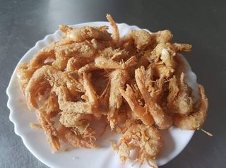 Media Ración De Gambas Fritas