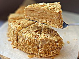 ТОРТ НАПОЛЕОН КАРАМЕЛЬНИЙ (135g)