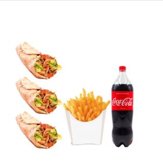 3 rollo grande pollo ternera o mixto 