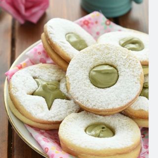 Occhio di bue pistacchio