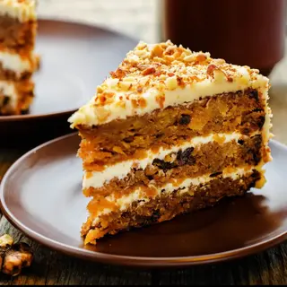 Tarta casera de zanahoria