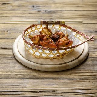 Coscia di pollo croccante