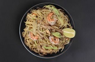 Pad thai gambas