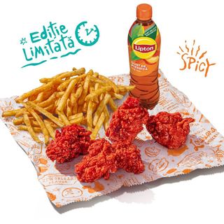 5 pc. Sauced Nuggets Large Meal