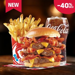 სამმაგი ბეკონატორის კომბო