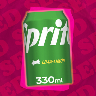 Sprite lata 330ml.