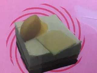Mousse de chocolate blanco