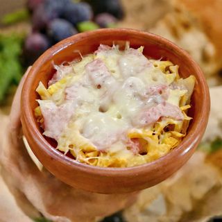 Patatas Con Bacon Y Cheddar