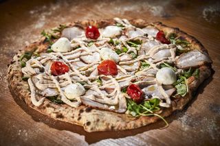 Pizza Al Vitello Tonnato (32 Cm.)