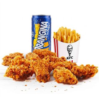 WINGS MEAL (10 pièces) + Orangina