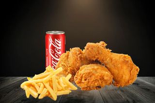 Chicken Wings ,Coca Cola 330 ml