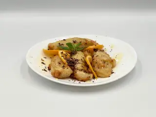 Pržena banana u tempura tijestu sa medom 250g