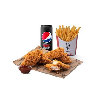 Menú 5 Tiras + 1 salsa