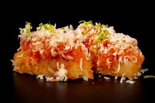 019 Crispy rice salmon 4pezzi