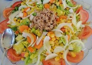 83 Ensalada Mixta Con Atun