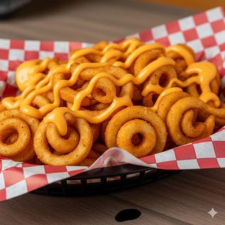 Chips twisters & salsa cheddar