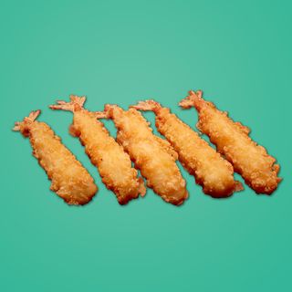 Langostinos en Tempura (x5)