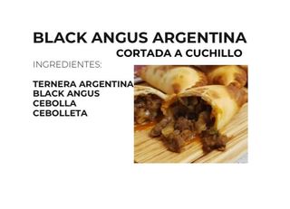 EMPANADA BLACK ANGUS CORTADA CUCHILLO