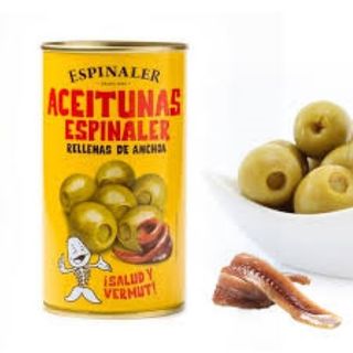 Olivas Rellenas De Anchoa (Tapa)