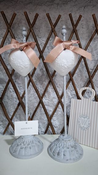 Coração Gesso Perfumado Mathilde M