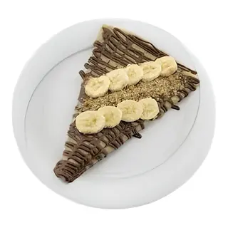 Waffle Nutella i banana