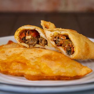 Empanada de mejillón