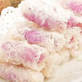 Involtino di yam ripieno fritto 