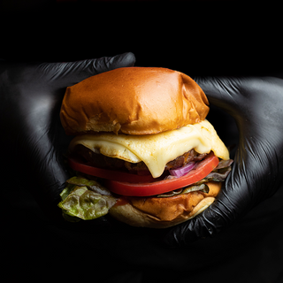 Hamburguesa vieja escuela