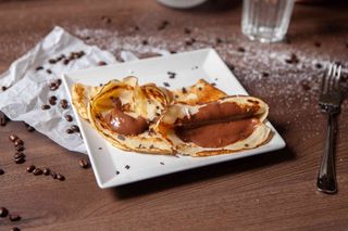 Clatite cu ciocolata