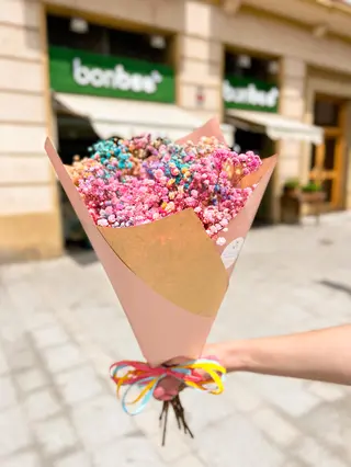 Ramo de flores multicolor · Rainbow