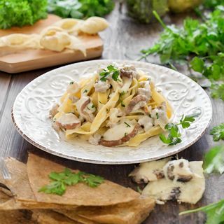 Tagliatelle alla boscaiola